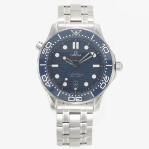 VS Factory OMEGA Seamaster Planet Ocean 600m Co-Axial Master Chronometer 42mm Diver’s Watch – Blue Dial, Stainless Steel Bracelet by VSF Watches Brand