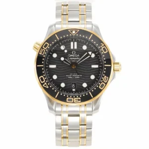 VS Factory OMEGA Seamaster Planet Ocean 600m Co-Axial Master Chronometer 42mm Diver’s Watch – Black Ceramic Bezel, Two-Tone Stainless Steel Bracelet with Premium VSF Watches Craftsmanship