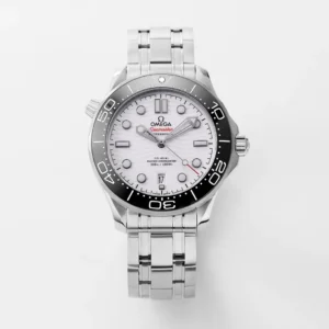 VS Factory Omega Seamaster 300M White Dial Steel Bracelet – High-Quality VSF Watches
