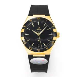 OMEGA Constellation Meteorite Black VSF Watch Replica