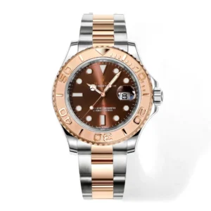 Rolex Yacht-Master 42 Rose Gold & Stainless Steel Brown Dial VSF Luxury Watch Collection from VSF Watches