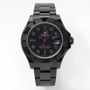 Rolex Yacht-Master 42mm Black Dial Black Ceramic Oyster Bracelet Automatic