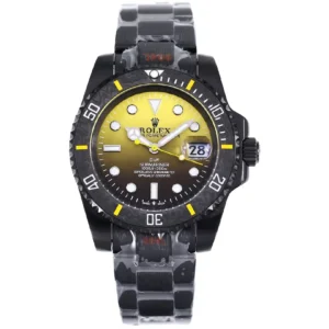 VS Factory Rolex Submariner PARAKEET – Custom Gradient Green Dial, Black Carbon Fiber Bezel, 904L Stainless Steel VSF Luxury Watch by VSF Watches