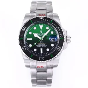 Rolex Submariner PARAKEET – Custom Green Gradient Dial, Stainless Steel Luxury Watch by VSF Watches
