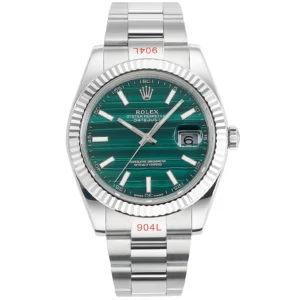 Rolex Datejust 41 Custom Malachite Dial – Premium Super Clone Rolex Luxury Timepiece