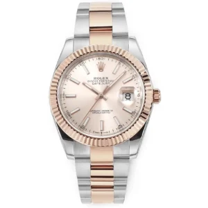 Rolex Datejust 41mm Two-Tone Rose Gold and Stainless Steel