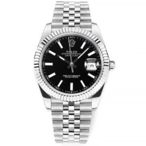 Rolex Datejust 41mm Black Dial Stainless Steel – Super Clone VSF Watch