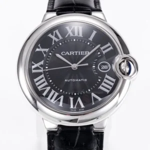 3K Factory Cartier Ballon Bleu 42mm Black Automatic Watch – Top Quality Replica Watch