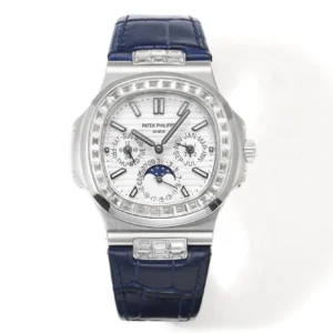 Patek Philippe Nautilus 5740 White Blue Super Clone Replica Watch